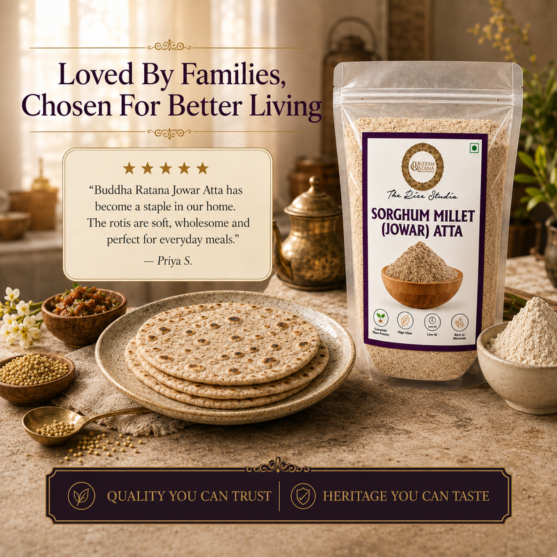 Buddha Ratana Sorghum Millet Flour (Jowar Atta)