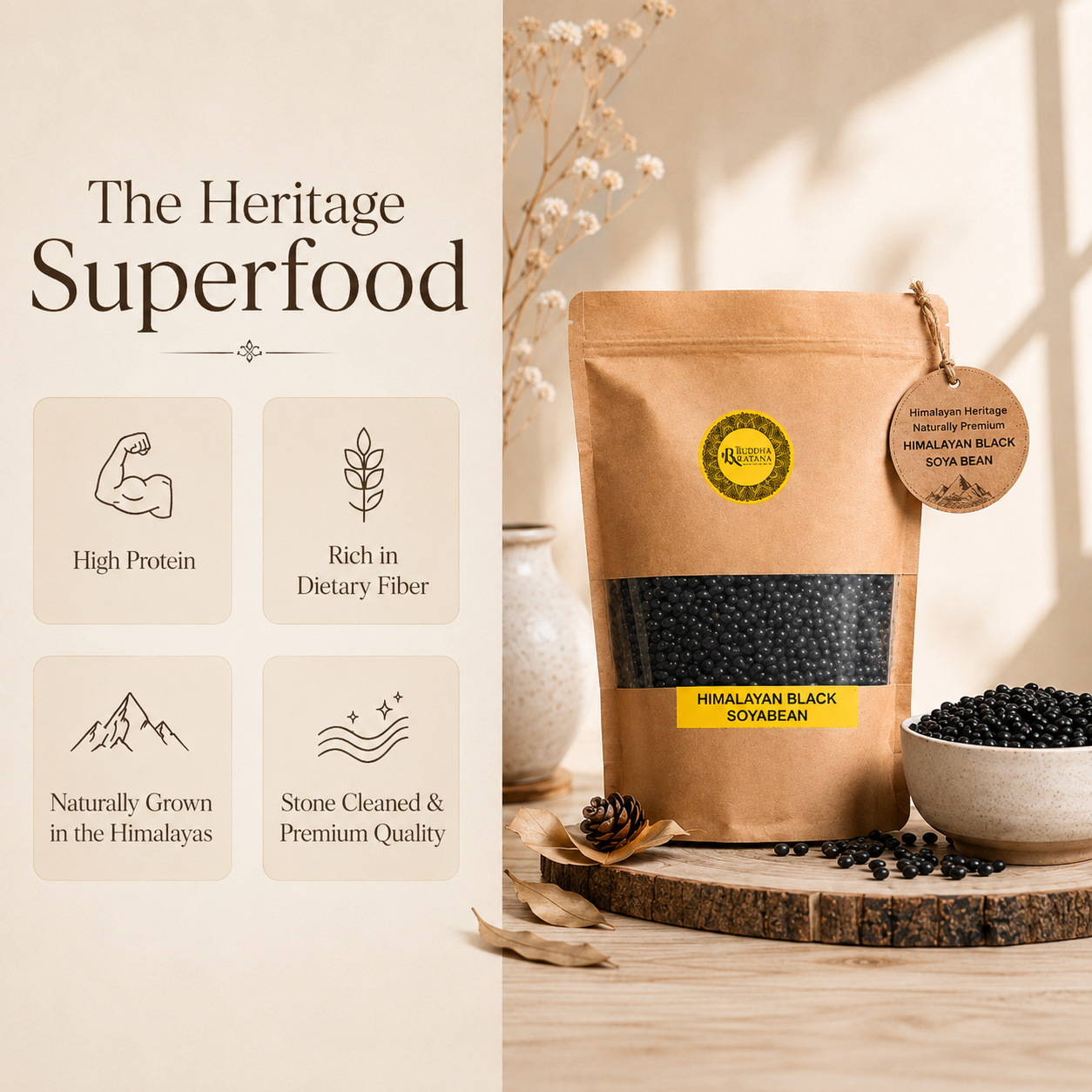 HIMALAYAN BLACK SOYA BEAN