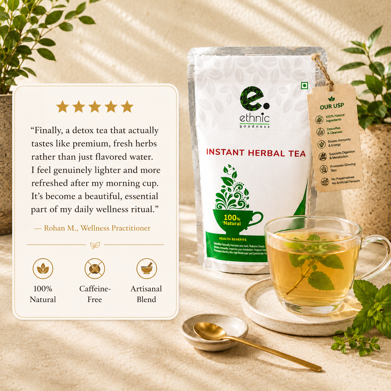 INSTANT HERBAL DETOX TEA