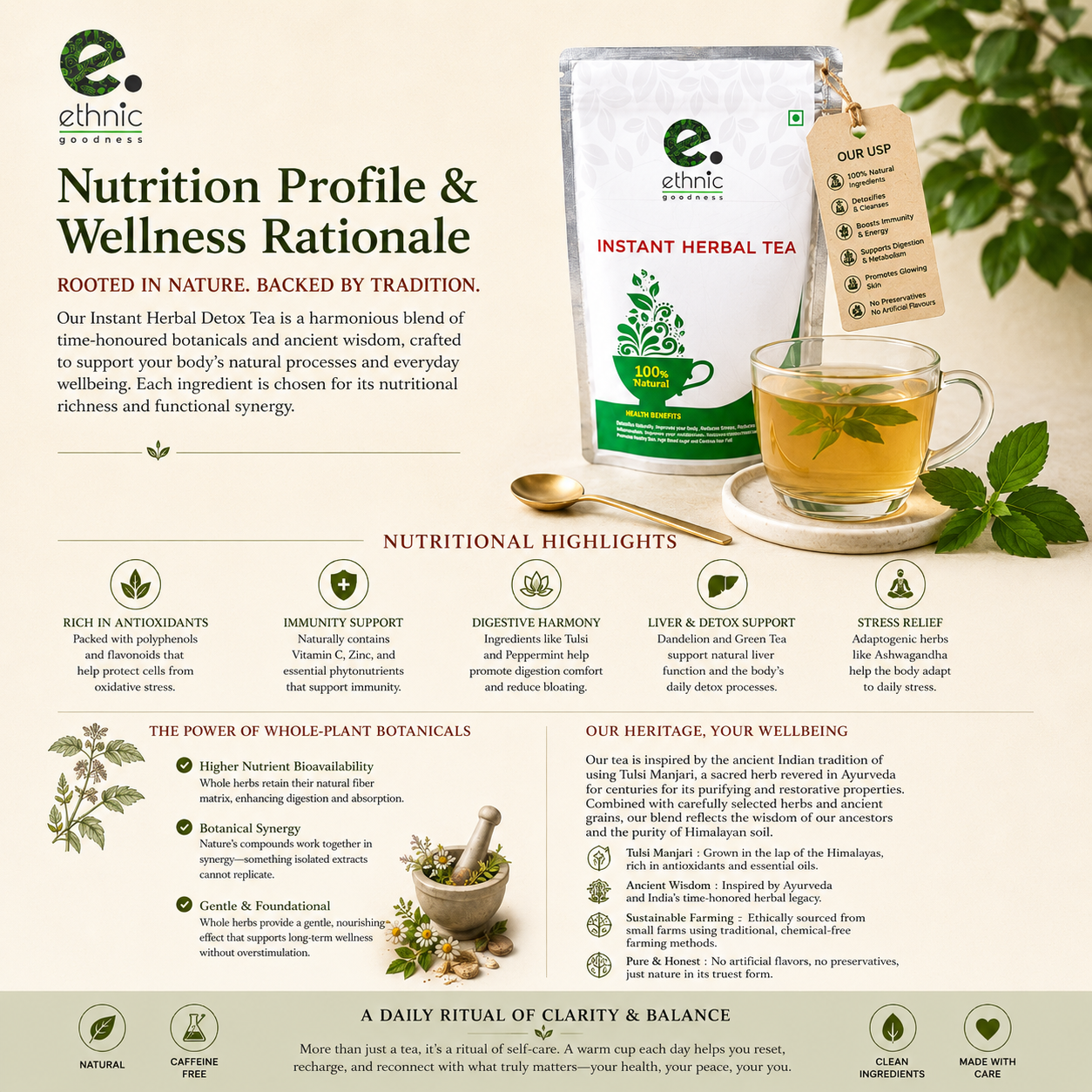 INSTANT HERBAL DETOX TEA