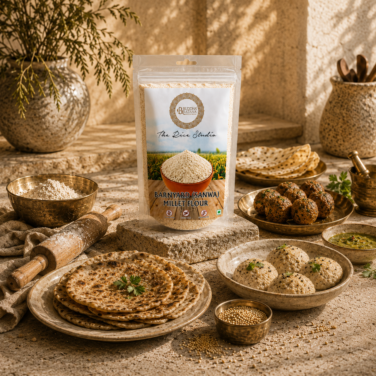 Buddha Ratana Barnyard Millet Flour