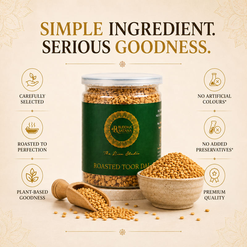 ROASTED TOOR DAAL