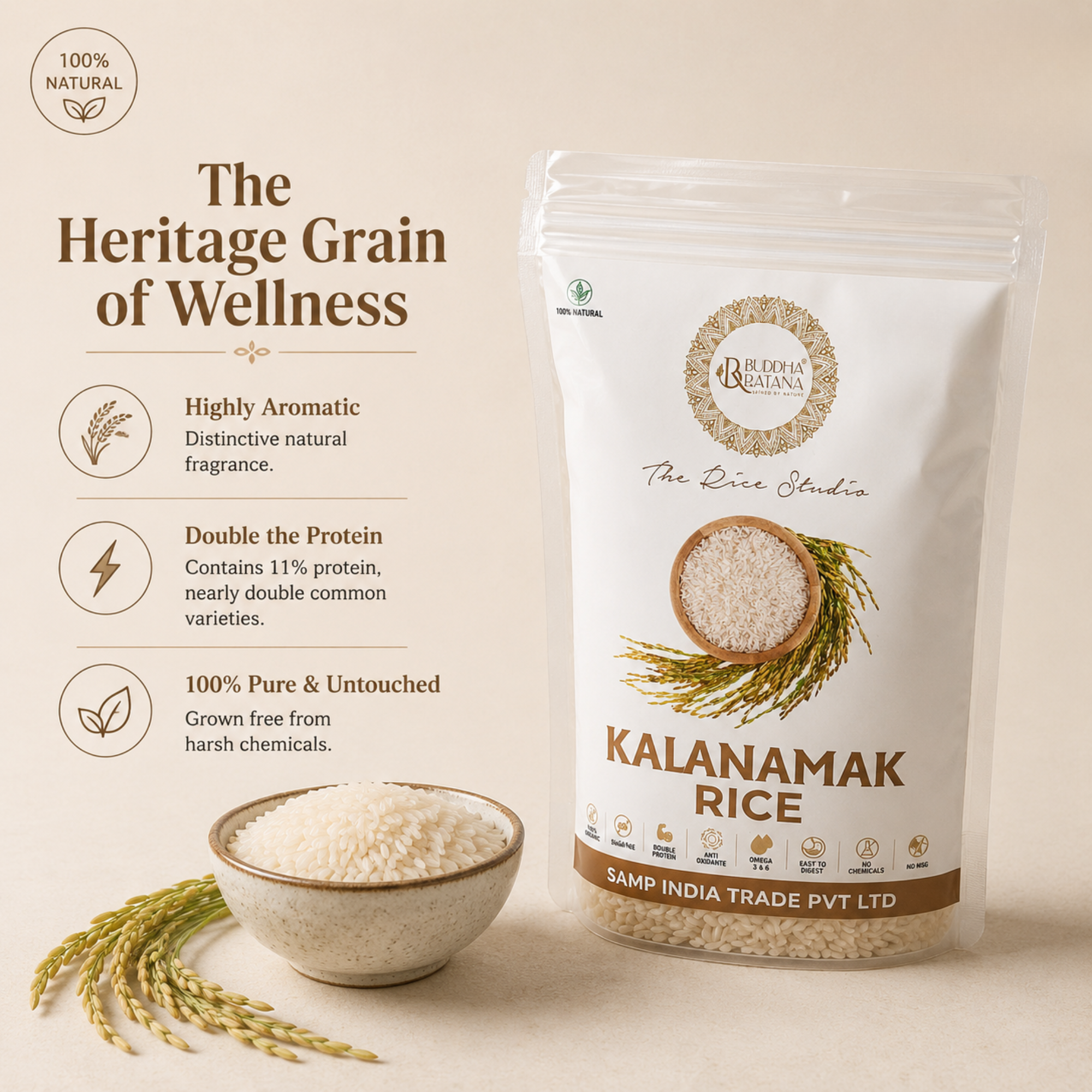 Buddharatana Kalanamak Rice