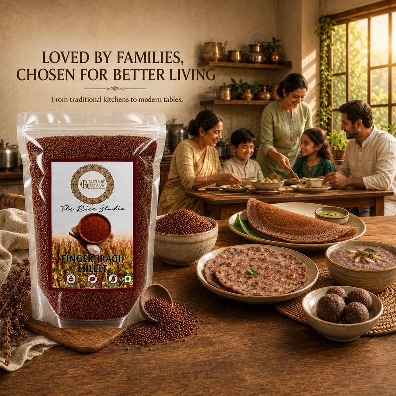 Buddha Ratana Finger Millet (Ragi)