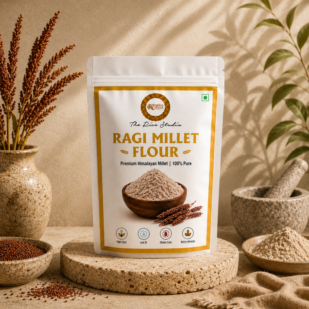 FINGER MILLET FLOUR ( RAGI AATA )