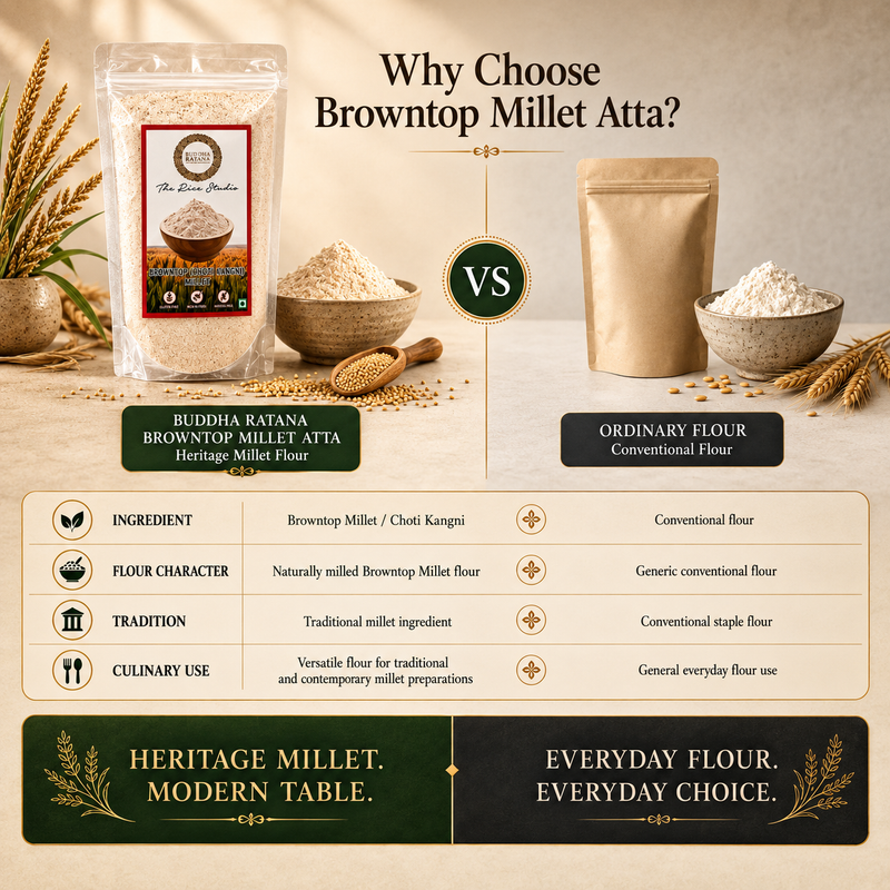 Buddha Ratana Browntop Millet Flour