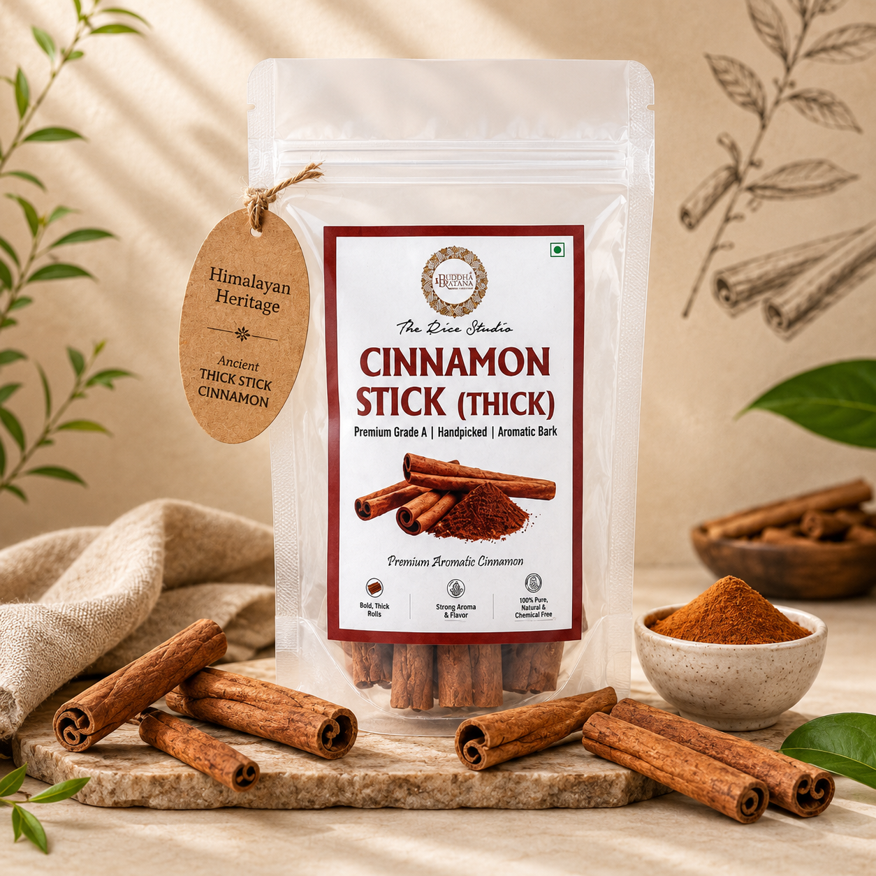 CINNAMON STICK ( THICK )
