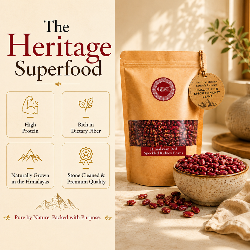HIMALAYAN RED SPECKLED KIDNEY BEANS