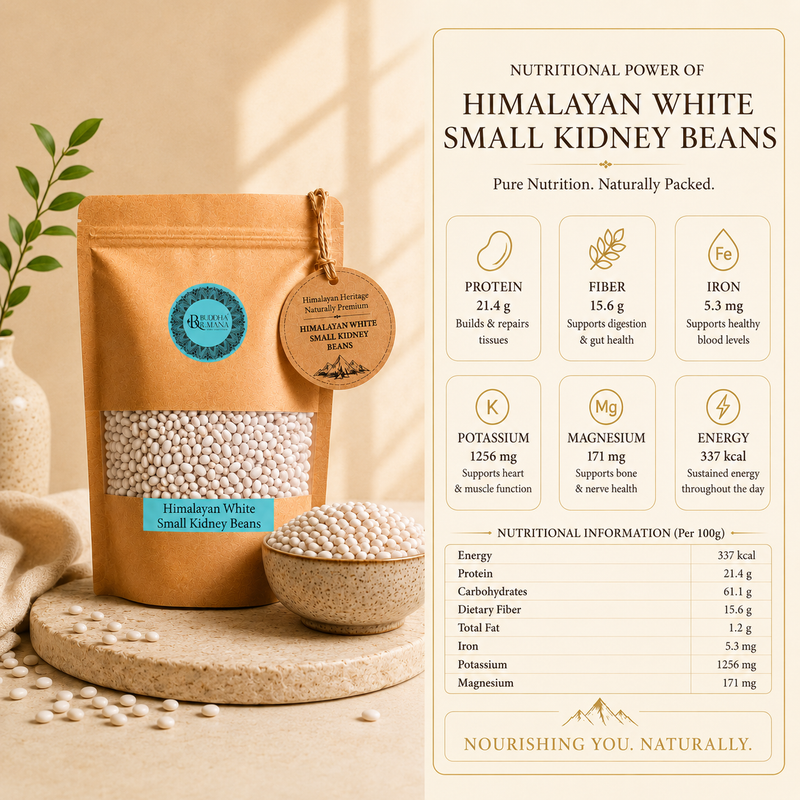 HIMALAYAN WHITE SMALL KIDNEY BEANS