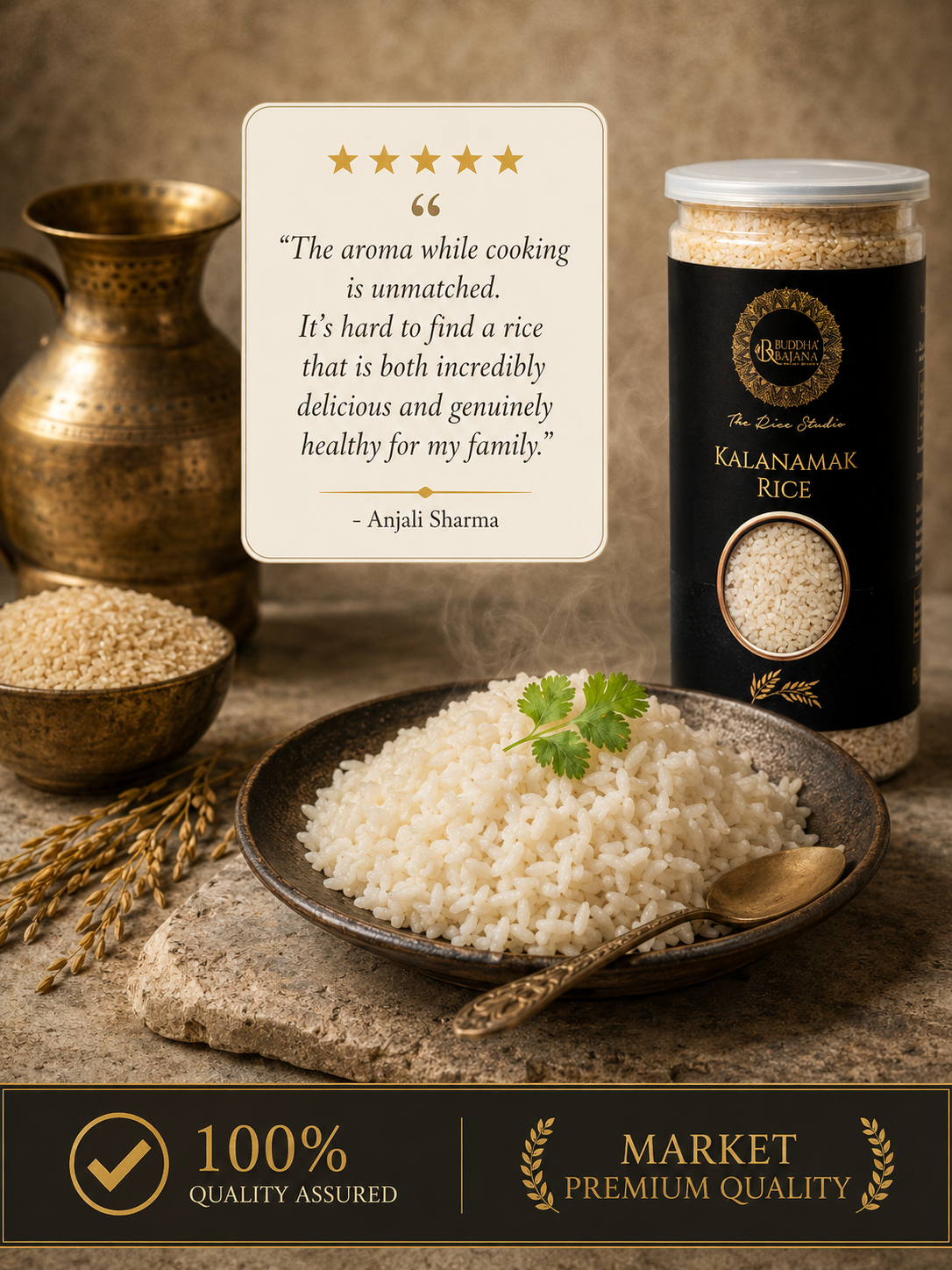 BUDDHA RICE AKA KALANAMAK RICE