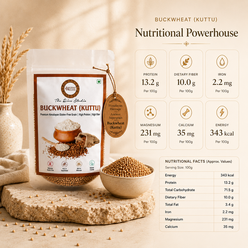 BUCKWHEAT ( KUTTU ) MILLET