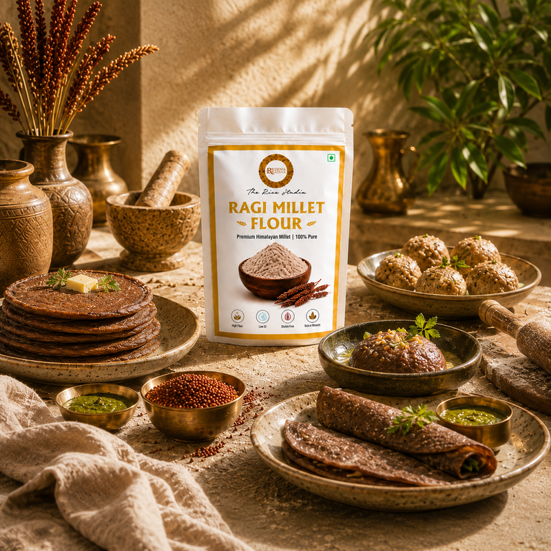 FINGER MILLET FLOUR ( RAGI AATA )